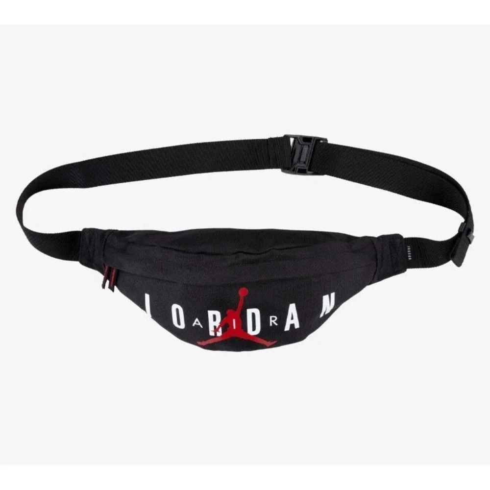 Nike Air Jordan Hip Pack Fanny Belt Bag Waist Crossbody 9B0533-023 Black